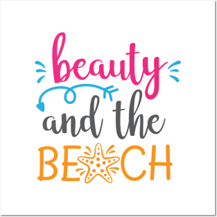 Beauty and the beach Posters and Art